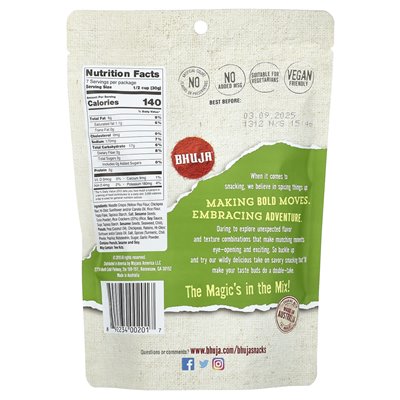 Bhuja, Cracker Mix, 7 uncji (199 g) Bhuja, Cracker Mix, 7 uncji (199 g)
