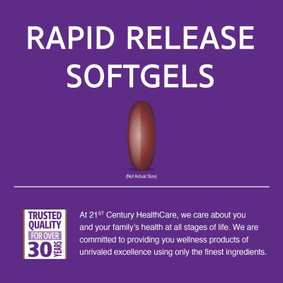 21st Century, płynny COQ-10, 200 mg, 90 Soft Release Softgels