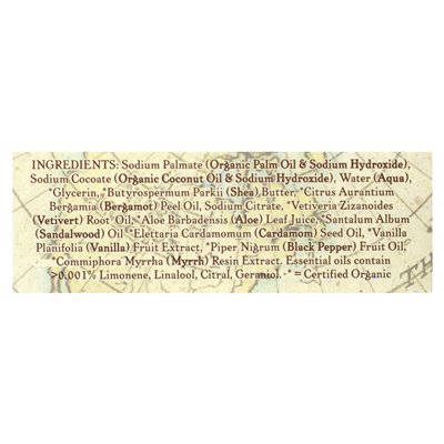 Badger, mydło do golenia, klasa Navigator, Shea &amp Aloe, 3,15 uncji (89,3 g)