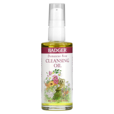 Badger, olej czyszczący Rose Damascus, 2 fl oz (59,1 ml) Badger, olej czyszczący Rose Damascus, 2 fl oz (59,1 ml)