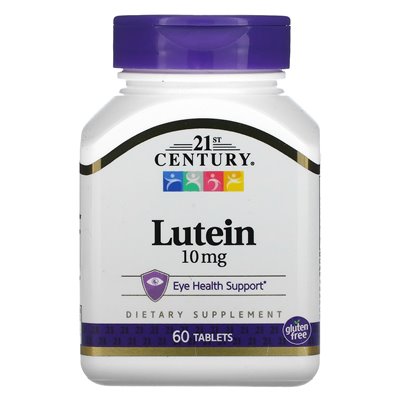XXI wiek, lutein, 10 mg, 60 tabletek