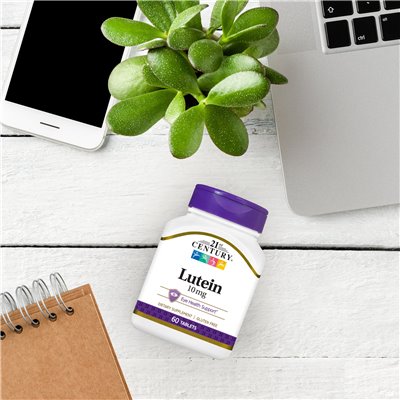 21st Century, Lutein, 10 mg, 60 tablets