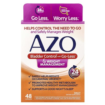 AZO, Bladder Control® z GO-Unle® i Mague Management, 48 kapsułek AZO, Bladder Control® z GO-Unle® i Mague Management, 48 kapsułek