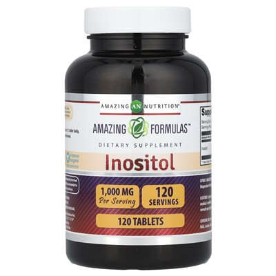 Amazing Nutrition, Amazing Formulas™, Inositol, 1000mg, 120 Tablets