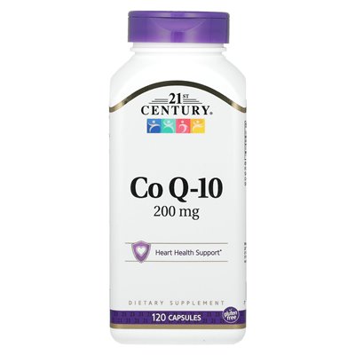 21. Jahrhundert, COQ10, 200 mg, 120 Kapseln