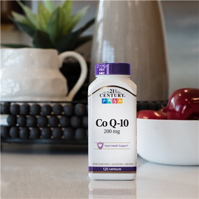 21. Jahrhundert, COQ10, 200 mg, 120 Kapseln