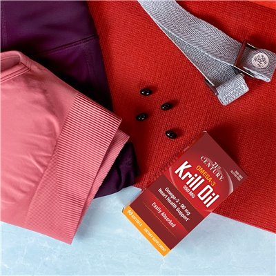 21st Century, Krill Oil, 350 mg, 60 miękkich 21st Century, Krill Oil, 350 mg, 60 miękkich