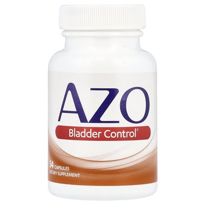 AZO, Bladder Control®, z Go-Unt®, 54 kapsułki AZO, Bladder Control®, z Go-Unt®, 54 kapsułki