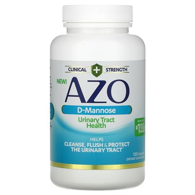 AZO, D-Mannose, Gesundheit der Harnwege, 120 Kapseln
