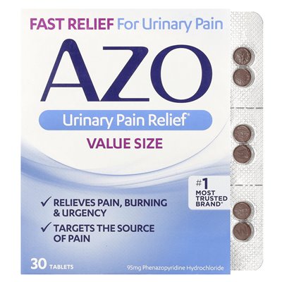 AZO, Pain Bain Relief®, 30 tabletek