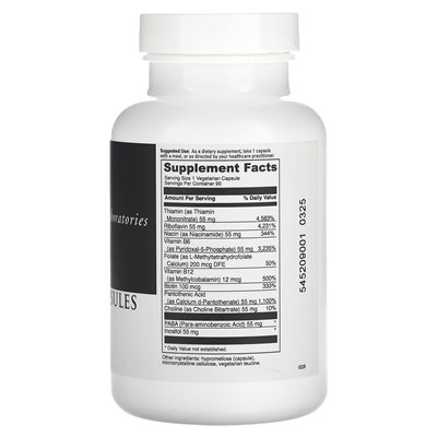 DaVinci Laboratories of Vermont, Stress B Capsules , 90 Capsules DaVinci Laboratories of Vermont, Stress B Capsules , 90 Capsules