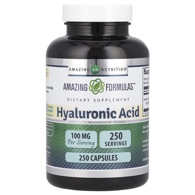 Amazing Nutrition, Hyaluronic Acid, 100mg, 250 Capsules