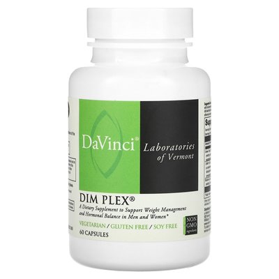 DaVinci Laboratories of Vermont, DIM Plex, 60 Capsules DaVinci Laboratories of Vermont, DIM Plex, 60 Capsules