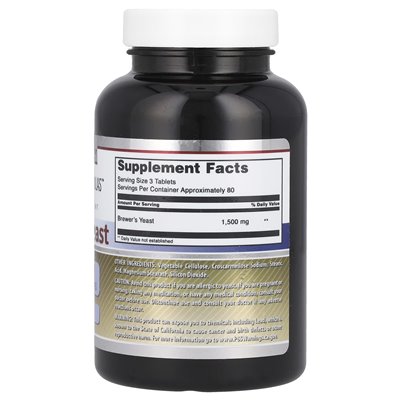 Niesamowite odżywianie, drożdże piwowarskie, 1500 mg, 240 tabletek (500 mg na tablet) Niesamowite odżywianie, drożdże piwowarskie, 1500 mg, 240 tabletek (500 mg na tablet)