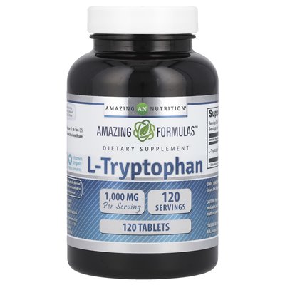 Amazing Nutrition, L-Tryptophan, 1000 mg, 120 Tabletten
