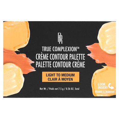Black Radiance, True Pritract, Creme Contour Palette, 8322 Lekkie do średnie, 0,26 uncji (7,5 g) Black Radiance, True Pritract, Creme Contour Palette, 8322 Lekkie do średnie, 0,26 uncji (7,5 g)