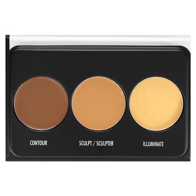 Black Radiance, True Pritract, Creme Contour Palette, 8322 Hell bis Mittel, 0,26 oz (7,5 g)