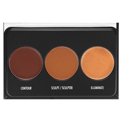 Black Radiance, True Complexion, Creme Contour Palette, 8323 Mittel bis Dunkel, 0,26 oz (7,5 g)