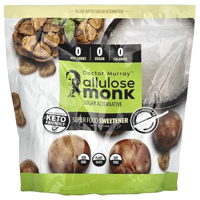 Dr. Murray's, Allose Monk, Sugar Alternative, 48 uncji (1,36 kg) Dr. Murray's, Allose Monk, Sugar Alternative, 48 uncji (1,36 kg)