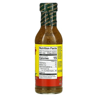 Bragg, sos ekologiczny i marynata z octem jabłkowym, 12 fl oz (354 ml)