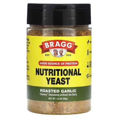 Bragg Nährhefe gerösteter Knoblauch 3oz (85g)