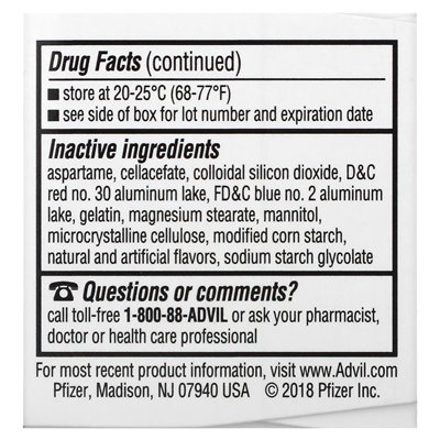 Advil, Junior Strength, Chewables, Ages 2-11, Grape, 24 Chewable Tablets Advil, Junior Strength, Chewables, Ages 2-11, Grape, 24 Chewable Tablets