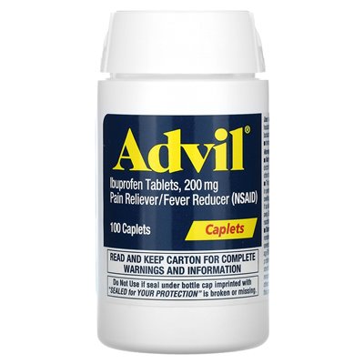 Advil, ibuprofen tabletki, 200 mg, 100 powlekanych kapleczek