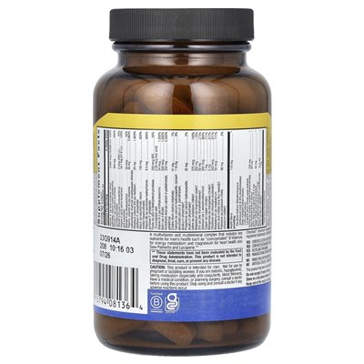 Country Life, Max for Men, Multivitamin & Mineral Complex, Iron-free, 120 tablets