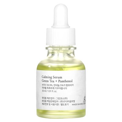 Joseon Beauty, Calming Serum, Green Tea + Panthenol, 1.01 Fl Oz (30 ml)