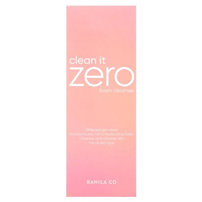 Banila Co, Clean It Zero, Foam Cleanser, 5.07 Fl Oz (150 ml) Banila Co, Clean It Zero, Foam Cleanser, 5.07 Fl Oz (150 ml)