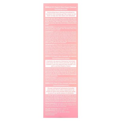Banila Co, Clean It Zero, Foam Cleanser, 5.07 Fl Oz (150 ml) Banila Co, Clean It Zero, Foam Cleanser, 5.07 Fl Oz (150 ml)