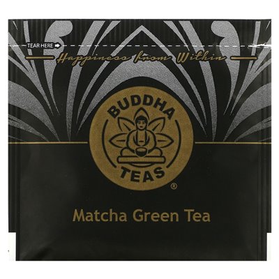 Herbaty Buddy, herbata ekologiczna, Matcha Green, 18 toreb herbaty, 0,96 uncji (27 g)