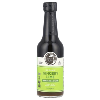 Big Tree Farms, Organic Lime, Marinade & Sauce, 10 fl oz (296 ml)
