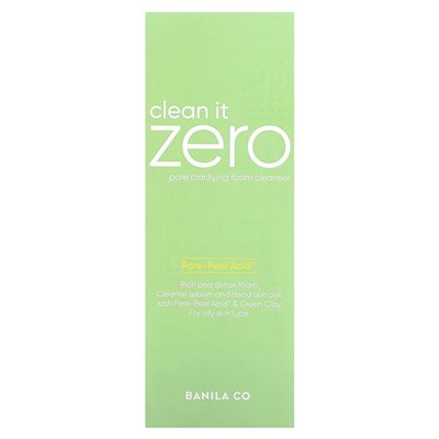 Banila CO, Clean It Zero, Pore Clarifying Foaming Cleanser, 5.07 fl oz (150 ml)