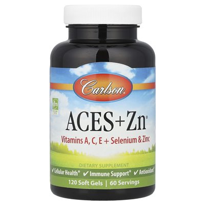 Carlson, ACES + ZN®, 120 Weichkapseln