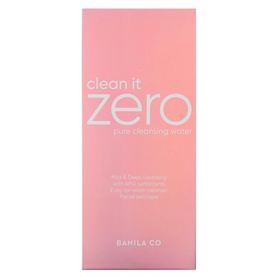 Banila Co, Clean It Zero, reines Reinigungswasser, 10,48 fl oz (310 ml)