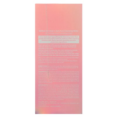Banila Co, Clean It Zero, reines Reinigungswasser, 10,48 fl oz (310 ml)