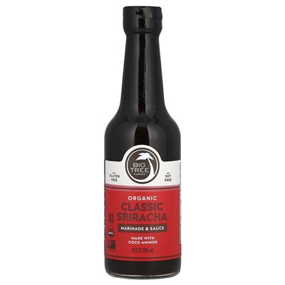 Big Tree Farms, Organic Classic Sriracha, Marinade &amp Sauce, 10 Fl Oz (296 ml)