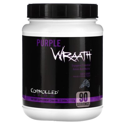 Lab Controlled, Purple Wraath, Juicy Grape, 2.54 lbs (1152 g)