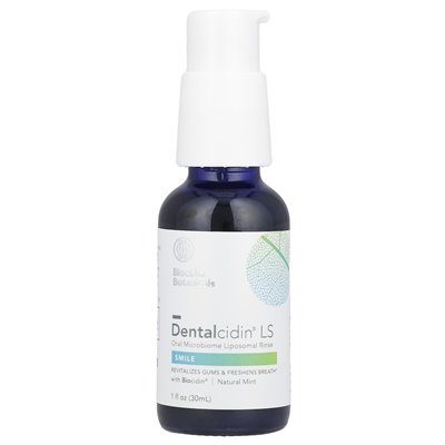 Botanicals biocidyn, Dentalcidin® LS, Natural Mint, 1 Fl Oz (30 ml) Botanicals biocidyn, Dentalcidin® LS, Natural Mint, 1 Fl Oz (30 ml)