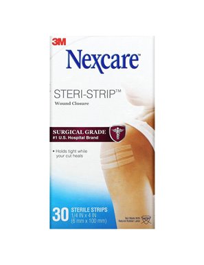 20 Nexcare, Steri-Strip Wundverschluss, 30 sterile Streifen