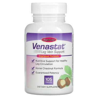 Bodygold, Venastat Net Venengesundheit, 105 Kapseln