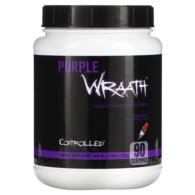 Kontrolowane laboratoria, fioletowe Wraath, American Ice, 2,54 funtów (1152 g)