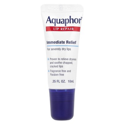 Aquaphor, Naprawa Ust, Natychmiastowa Ulga, Bezzapachowe, 0,35 uncji fl (10 ml) Aquaphor, Naprawa Ust, Natychmiastowa Ulga, Bezzapachowe, 0,35 uncji fl (10 ml)
