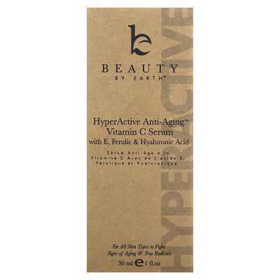 Beauty of the Earth, Hyperactive Anti-Aging, Vitamin C Serum, 1 Fl Oz (30 ml)