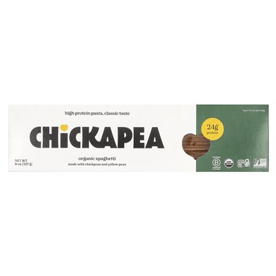 Chickapea, ekologiczne spaghetti, 8 uncji (227 g)