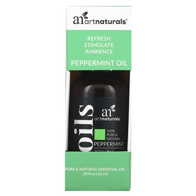 Artnaturals, olej miętowy, 0,50 fl oz (15 ml)