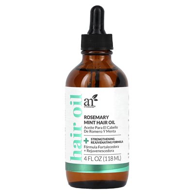 Artnaturals, Rosemary Mint Hair Oil, 4 Fl Oz (118 ml)