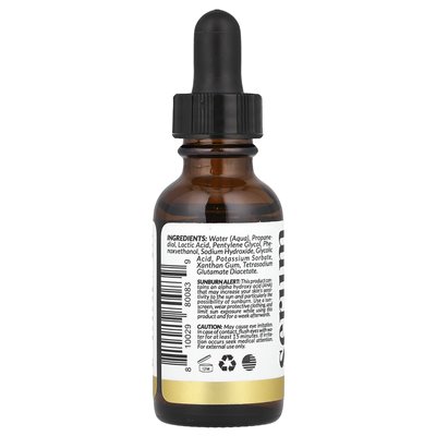 Artnaturals, Lactic Acid + AHA Serum, 1 Fl Oz (30 ml)