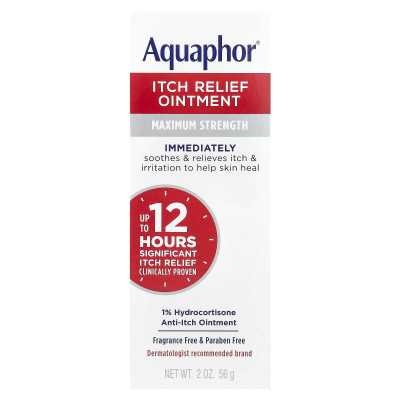 Aquaphor, Maść Przeciw Swędzeniu, Maksimum Siły, Bezzapachowa, 2 uncje (56 g) Aquaphor, Maść Przeciw Swędzeniu, Maksimum Siły, Bezzapachowa, 2 uncje (56 g)